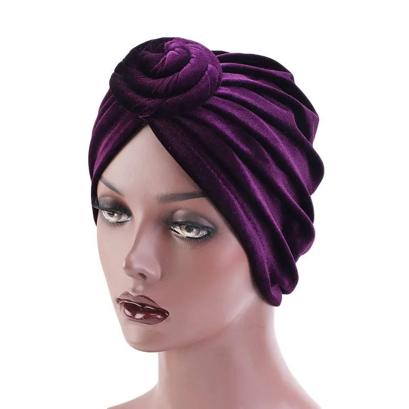 Velvet Soft Warm Headband Turban Women Baotou Cap Muslim Hat African Knot Hijab Scarf Knotted India Hats Soft Pure Color Cap
Velvet Soft Warm Headband Turban Women Baotou Cap Muslim Hat African Knot Hijab Scarf Knotted India Hats Soft Pure Color Cap