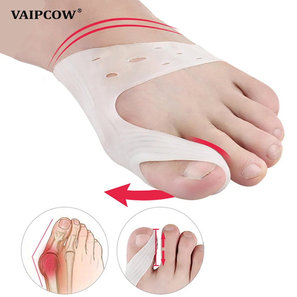 2Pcs Silicone Hallux Valgus Toe Separator Silicone Insoles Toe Overlapping Pain Relieve Spreader Foot Protector Inserts Orthosis
2Pcs Silicone Hallux Valgus Toe Separator Silicone Insoles Toe Overlapping Pain Relieve Spreader Foot Protector Inserts Orthosis