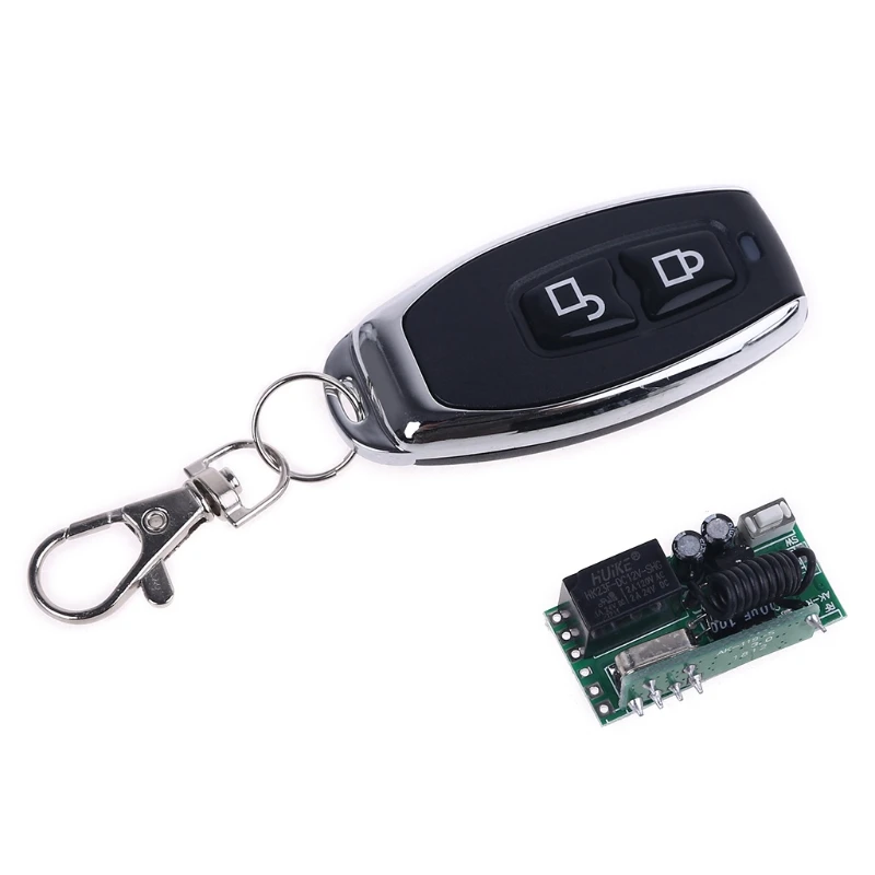 433Mhz Wireless Remote Control Switch 12V 1CH Relay Receiver Module Transmitter X7JC
433Mhz Wireless Remote Control Switch 12V 1CH Relay Receiver Module Transmitter X7JC