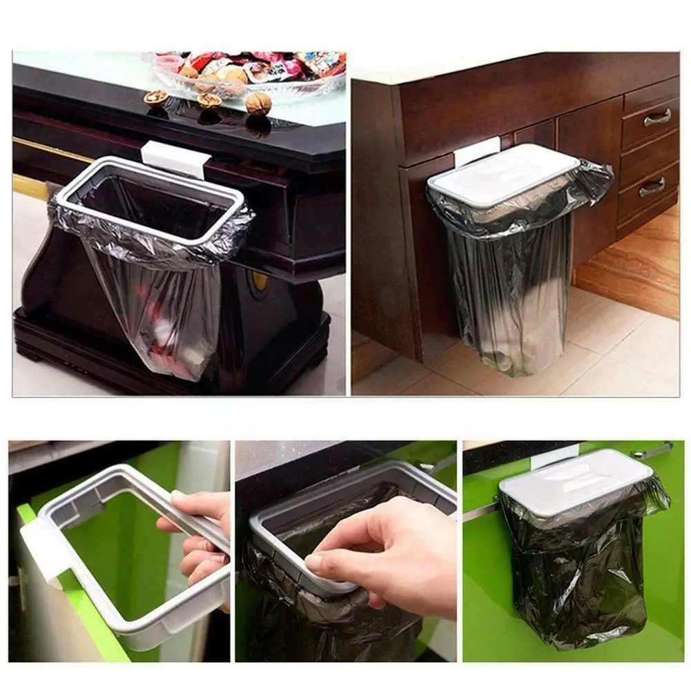New Plastic Hanging Kitchen Trash Rack Cabinet Style Stand Trash Back Bags Rack Door Cupboard Trash Holder Garbage W9M0
New Plastic Hanging Kitchen Trash Rack Cabinet Style Stand Trash Back Bags Rack Door Cupboard Trash Holder Garbage W9M0
