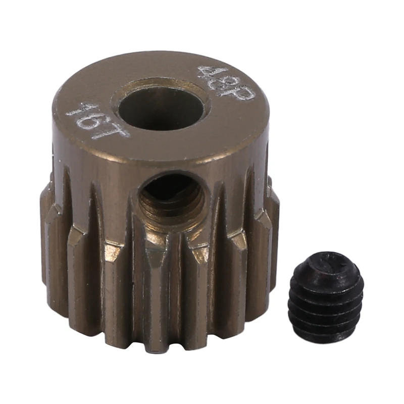 2 Set RC Car Parts: 1 Set 48DP 3.175mm 16T Motor Pinion Gear & 1 Set 12428 12423 Upgrade Accessories Kit
2 Set RC Car Parts: 1 Set 48DP 3.175mm 16T Motor Pinion Gear & 1 Set 12428 12423 Upgrade Accessories Kit