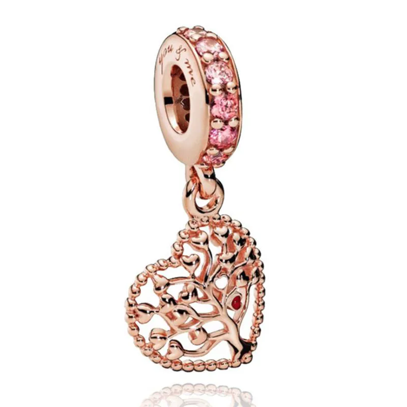 100% 925 Sterling Silver Charm Rose Gold Life Tree Pendant Fashion Pendant Fit Pandora Women Bracelet & Necklace Diy Jewelry
100% 925 Sterling Silver Charm Rose Gold Life Tree Pendant Fashion Pendant Fit Pandora Women Bracelet & Necklace Diy Jewelry