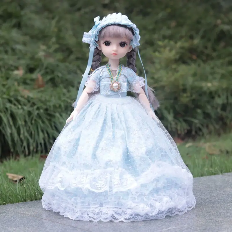 The New 30cm Bjd Mini Doll, 23 Movable Joints, 3d Eyes, Beautiful Princess Baby Girl Doll Diy Girl Toy
The New 30cm Bjd Mini Doll, 23 Movable Joints, 3d Eyes, Beautiful Princess Baby Girl Doll Diy Girl Toy