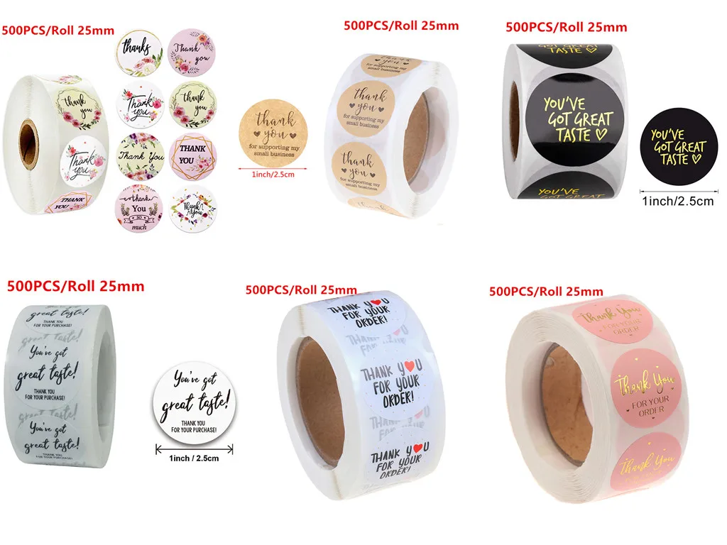 Gift Sealing Stickers Thank you labels Design Diary Scrapbooking Stickers Festival Birthday Party Gift Decorations Labels 500pcs 
Gift Sealing Stickers Thank you labels Design Diary Scrapbooking Stickers Festival Birthday Party Gift Decorations Labels 500pcs