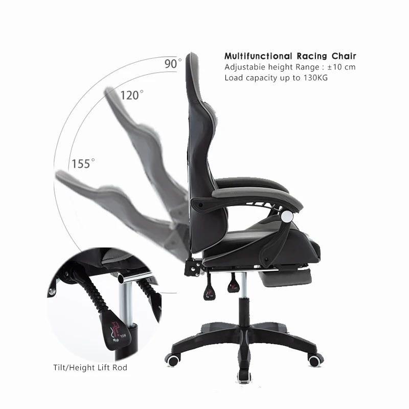 Professional Computer Chair LOL Internet Cafe Sports Racing WCG Play Game Comfortable Office | Мебель