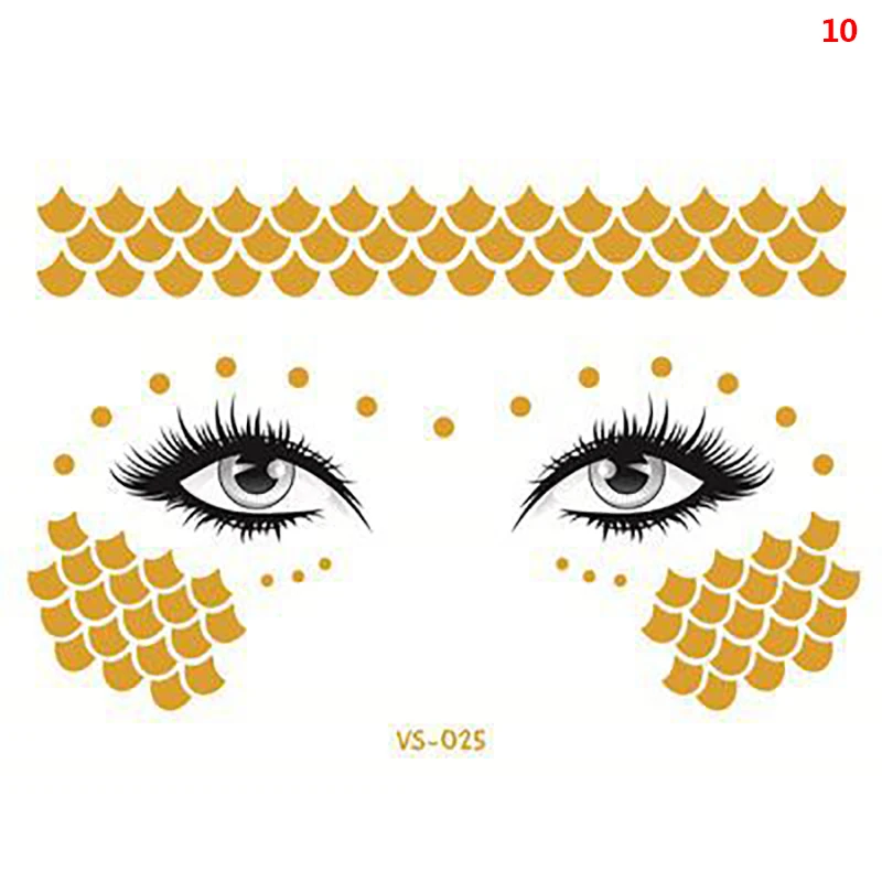 1Sheet Gold Face Temporary Tattoo Waterproof Blocked Freckles Makeup Stickers Eye Decal Wholesale
1Sheet Gold Face Temporary Tattoo Waterproof Blocked Freckles Makeup Stickers Eye Decal Wholesale