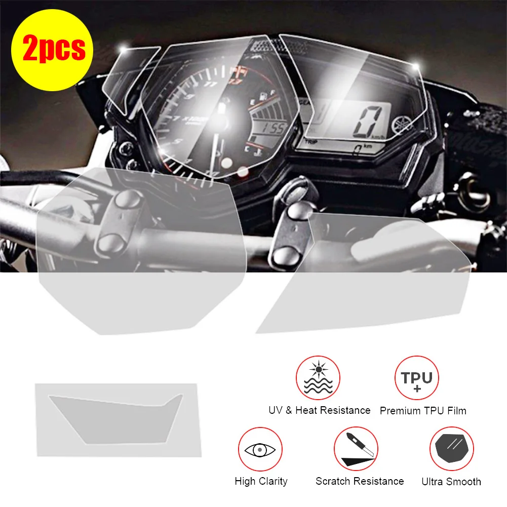 2PCS Speedometer Film Screen For Yamaha Screen Protector For Yamaha YZF R3 MT03 Cluster Scratch Protector Motorcycle Accessories
2PCS Speedometer Film Screen For Yamaha Screen Protector For Yamaha YZF R3 MT03 Cluster Scratch Protector Motorcycle Accessories