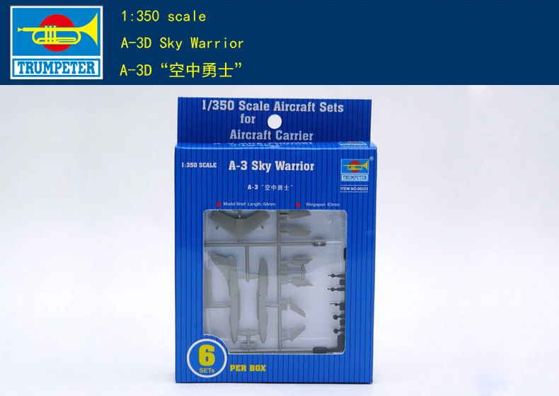Trumpeter 06223 1/350 A-3D Sky Warrior
Trumpeter 06223 1/350 A-3D Sky Warrior