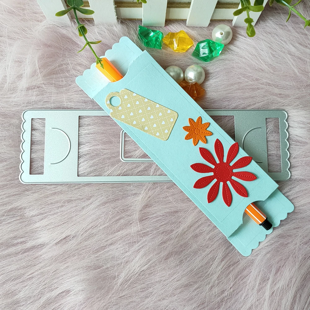 New Pencil holder metal cutting die mould scrapbook decoration embossed photo album decoration card making DIY handicrafts
New Pencil holder metal cutting die mould scrapbook decoration embossed photo album decoration card making DIY handicrafts