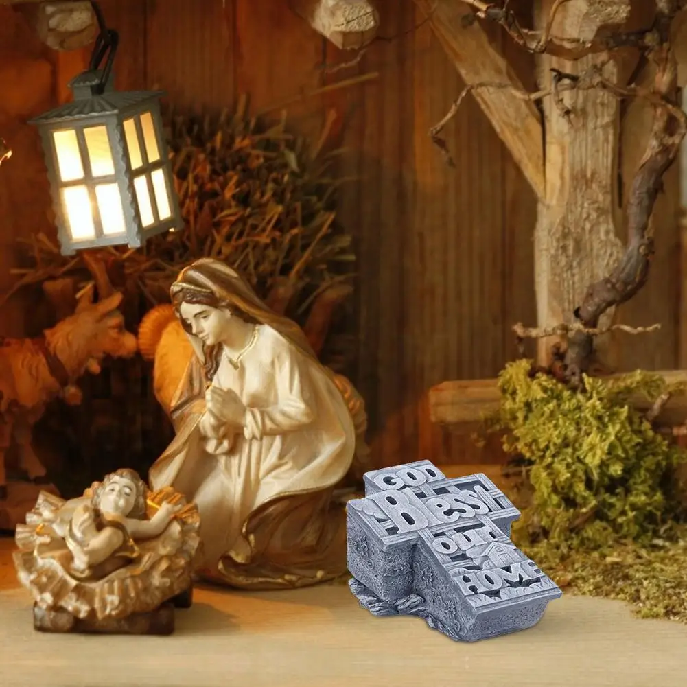 Christian Cross Ornaments Resin Nativity Jesus Ornament Church Ornaments Gifts Religious Miniature Home Decor 
Christian Cross Ornaments Resin Nativity Jesus Ornament Church Ornaments Gifts Religious Miniature Home Decor