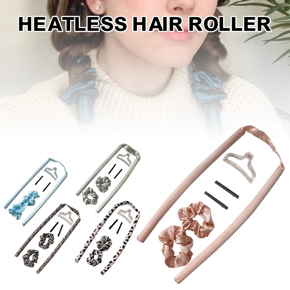 Hair Curly Products Heat-free Modeler Flexi Heatless Curling Rod Accessories For El Cabello Hair Quality Joint Hair Styling Kit
Hair Curly Products Heat-free Modeler Flexi Heatless Curling Rod Accessories For El Cabello Hair Quality Joint Hair Styling Kit
