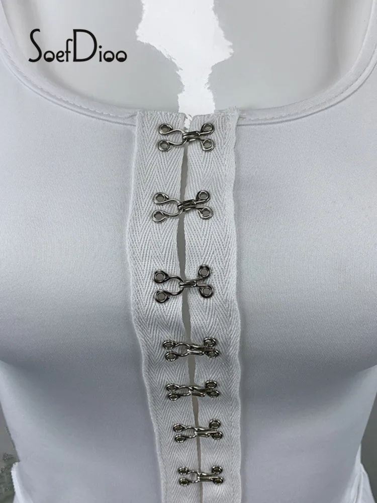 Soefdioo Casual Two Piece Set Women Fashion Streetwear White Crop Tank Top and Shorts Matching Sets Fall 2021 Fitness Tracksuits
Soefdioo Casual Two Piece Set Women Fashion Streetwear White Crop Tank Top and Shorts Matching Sets Fall 2021 Fitness Tracksuits