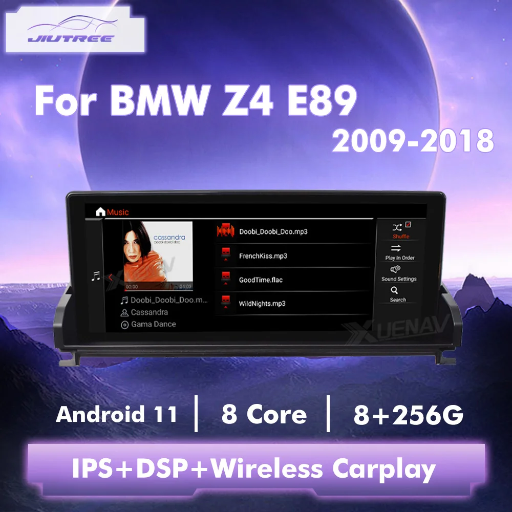 Автомобильный магнитофон на Android 11, 256 ГБ, радио для BMW Z4 E89 2009-2018, автомобильное Авторадио, GPS-навигация, мультимедийный плеер в стиле Тесла 
Автомобильный магнитофон на Android 11, 256 ГБ, радио для BMW Z4 E89 2009-2018, автомобильное Авторадио, GPS-навигация, мультимедийный плеер в стиле Тесла