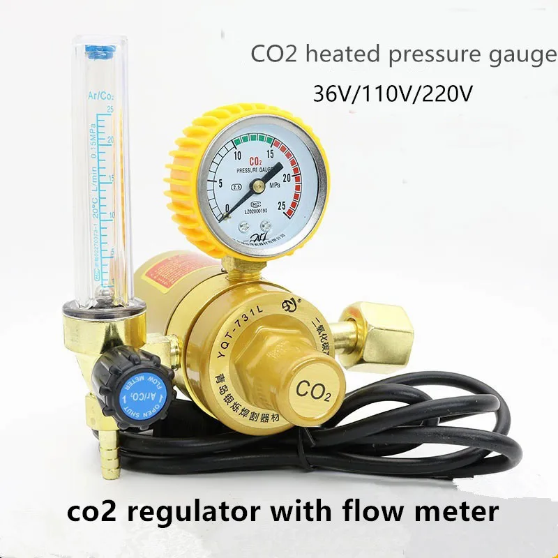 Регулятор давления воздуха co2 регулятор сварочного газа клапана части сварного