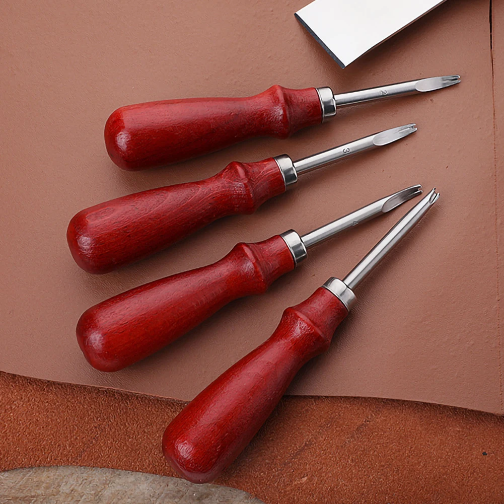 4Pcs Skiving Beveling Knife Cutting Hand Craft Tool with Wood Cutting Handle DIY Tools
4Pcs Skiving Beveling Knife Cutting Hand Craft Tool with Wood Cutting Handle DIY Tools