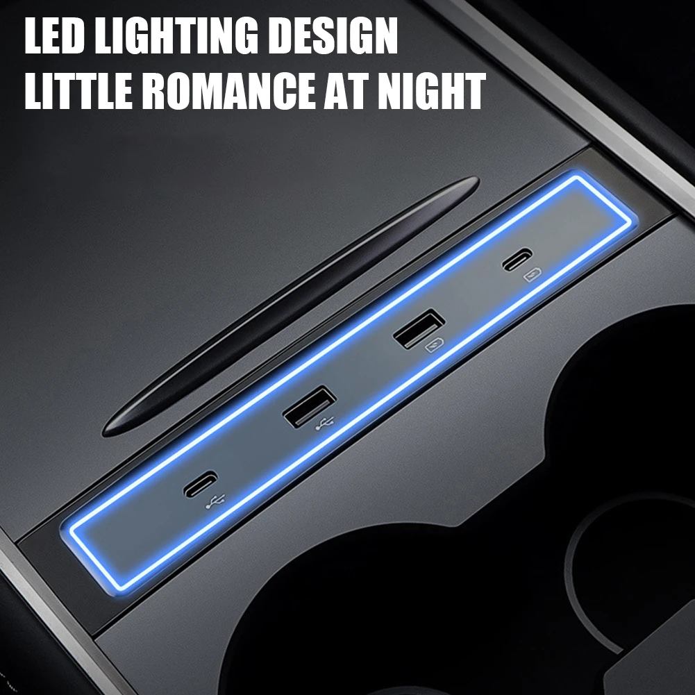 For Tesla 2021-2022 Model 3 Model Y Quick Charger Intelligent Docking Station USB Shunt Hub Decoration Interior Refit Accessorie
For Tesla 2021-2022 Model 3 Model Y Quick Charger Intelligent Docking Station USB Shunt Hub Decoration Interior Refit Accessorie