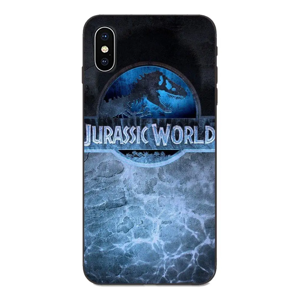 Мягкий чехол для телефона Apple iPhone X XS Max XR 4 4S 5 5S SE 6 6S 7 8 Plus Парк Юрского периода мир