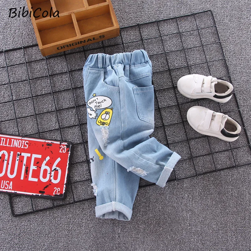 BibiCola Fashion Children Ripped Jeans Kids Boys Jeans Girls Jeans Denim Pants For Teenagers Boys Toddler Jeans Kids Clothes
BibiCola Fashion Children Ripped Jeans Kids Boys Jeans Girls Jeans Denim Pants For Teenagers Boys Toddler Jeans Kids Clothes