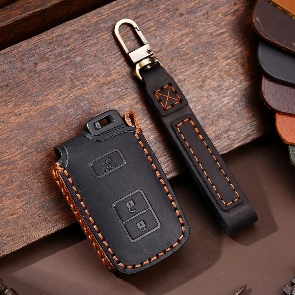 Leather Smart Car Key Cover Case Keychain Covers Protector Anti-scratches Shell For Toyota 4 Runner Tundra Tacoma
Leather Smart Car Key Cover Case Keychain Covers Protector Anti-scratches Shell For Toyota 4 Runner Tundra Tacoma