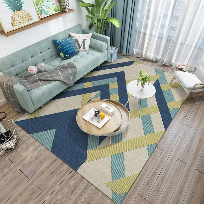 Custom Nordic style Abstract Art Carpets for Living room High-quality geometric rectangle Rugs Coffee table bedroom sofa Carpet
Custom Nordic style Abstract Art Carpets for Living room High-quality geometric rectangle Rugs Coffee table bedroom sofa Carpet