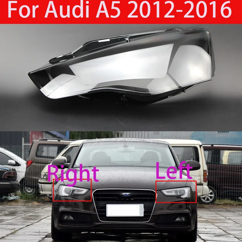 for Audi A5 2012-2016 LENS Transparent lampshade Headlight cover transparent plastic Lamp protection cover Glass cover
for Audi A5 2012-2016 LENS Transparent lampshade Headlight cover transparent plastic Lamp protection cover Glass cover
