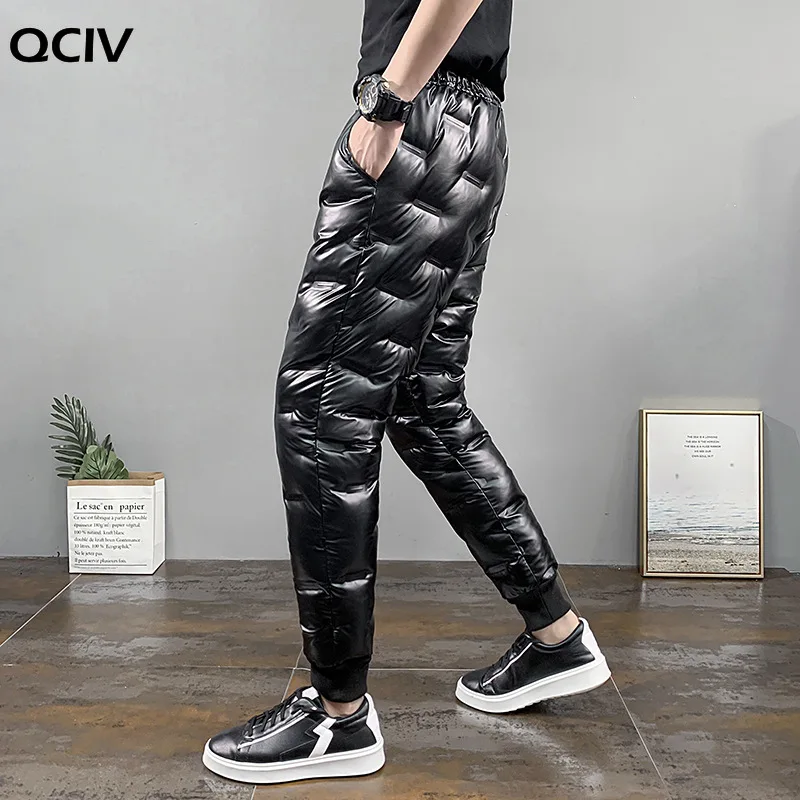 Men's new winter down cotton trousers youth bright elastic lace-up small feet casual warm pants
Men's new winter down cotton trousers youth bright elastic lace-up small feet casual warm pants