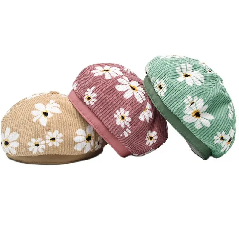 New FashionFlower Beret Lady Women Octagonal Hat Berret Homme Boina Infantil
New FashionFlower Beret Lady Women Octagonal Hat Berret Homme Boina Infantil