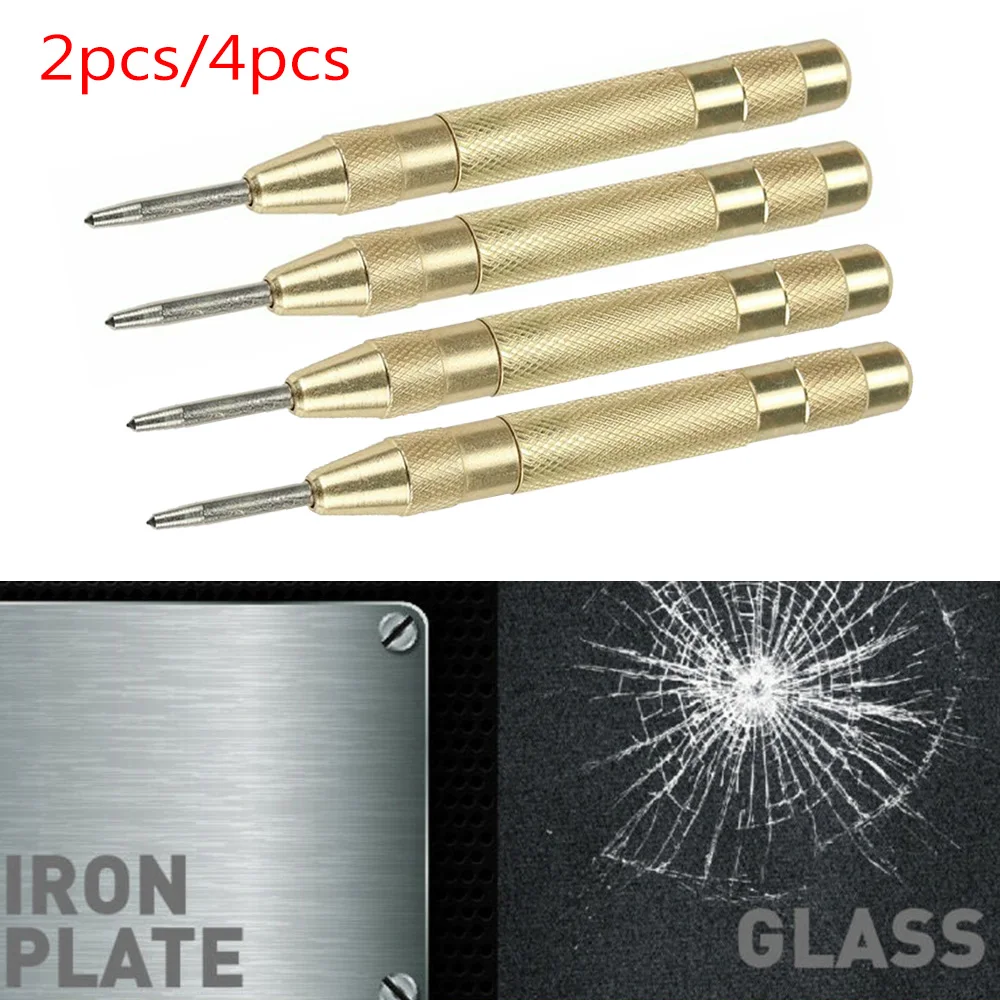 2/4PC 5\\'\\' Center Punch Automatic Spring Type Locator Glass Striker Window Punch Wear-resistant And Rust-proof
2/4PC 5\\'\\' Center Punch Automatic Spring Type Locator Glass Striker Window Punch Wear-resistant And Rust-proof