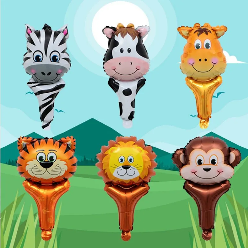 5pcs Safari Party Animal Balloons Jungle Theme Party Tiger Lion Air Balloon Kids Hand Stick Toy Birthday Party Baby Shower Decor
5pcs Safari Party Animal Balloons Jungle Theme Party Tiger Lion Air Balloon Kids Hand Stick Toy Birthday Party Baby Shower Decor