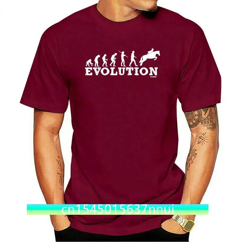 New Evolution Horse Jumping T Shirt Show Riding Ride Equestrian Gift Birthday Funny Brand Cotton Men Clothing Male Slim Fit TShi
New Evolution Horse Jumping T Shirt Show Riding Ride Equestrian Gift Birthday Funny Brand Cotton Men Clothing Male Slim Fit TShi