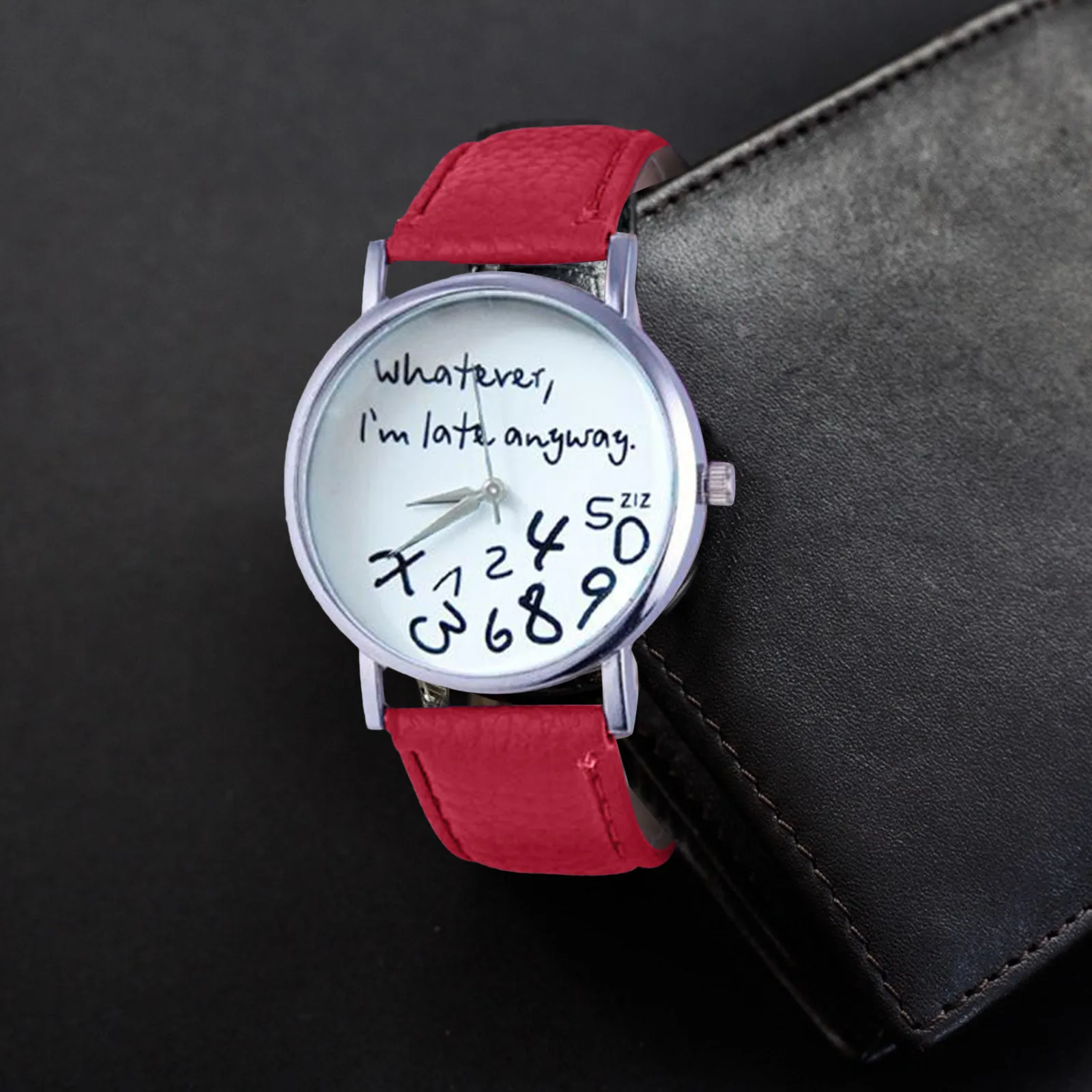 Ladies Belt Watch Fashion High-quality Watch—i’m Late Anyway Series Unique Dial Design 2021 New Ladies Luxury Quartz Watches
Ladies Belt Watch Fashion High-quality Watch—i’m Late Anyway Series Unique Dial Design 2021 New Ladies Luxury Quartz Watches
