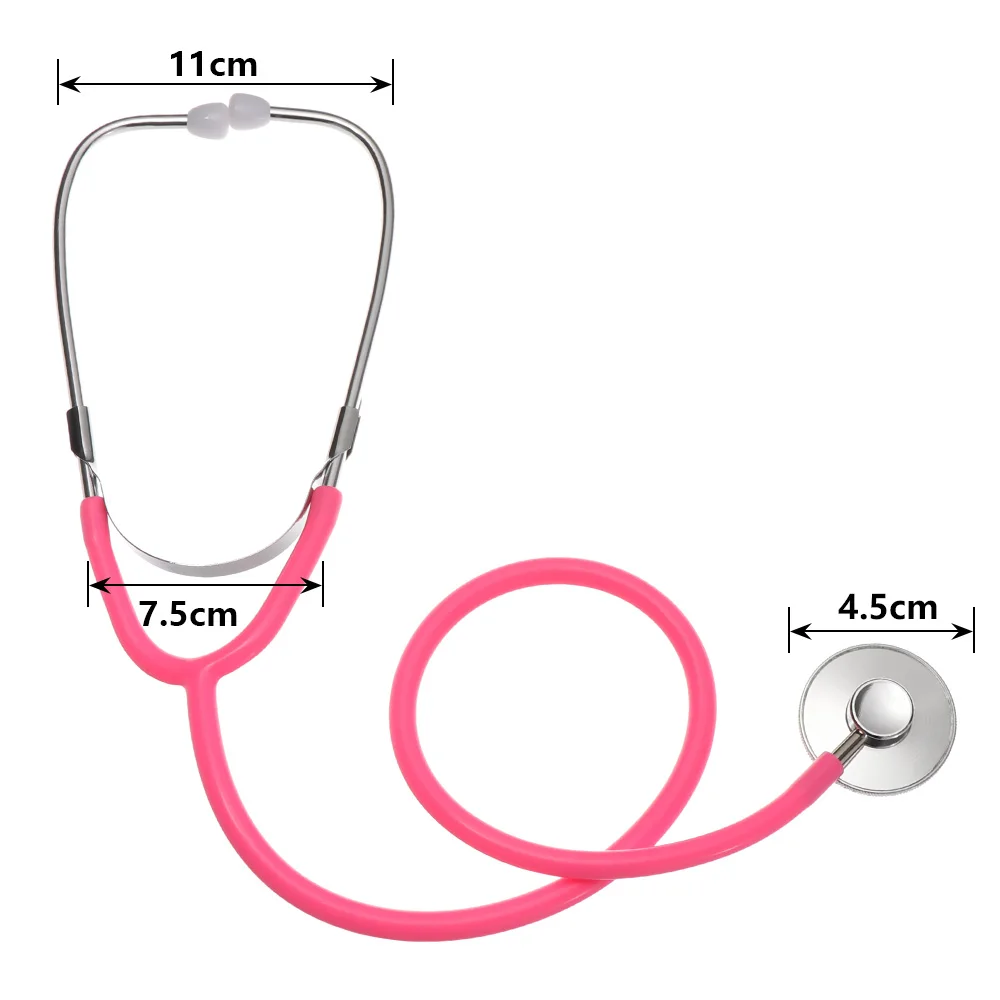 New Kids Stethoscope Toy Simulation Doctor's Toy Family Parent-Child Games Imitation Plastic Stethoscope Accessories 7 Colors
New Kids Stethoscope Toy Simulation Doctor's Toy Family Parent-Child Games Imitation Plastic Stethoscope Accessories 7 Colors