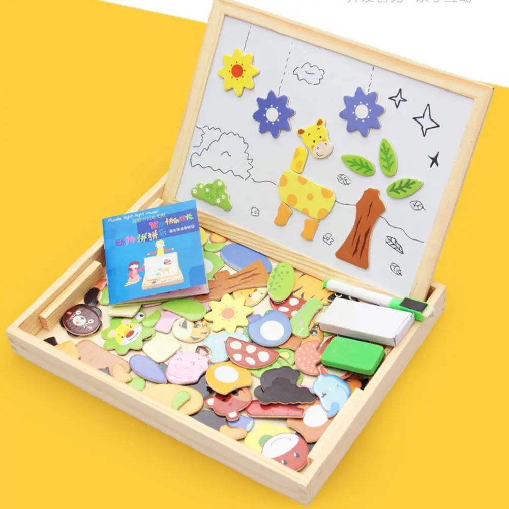Animal Drawing Board 3D Jigsaw Puzzle Writing Board Wooden Blackboard Toys Educational R8E4
Animal Drawing Board 3D Jigsaw Puzzle Writing Board Wooden Blackboard Toys Educational R8E4