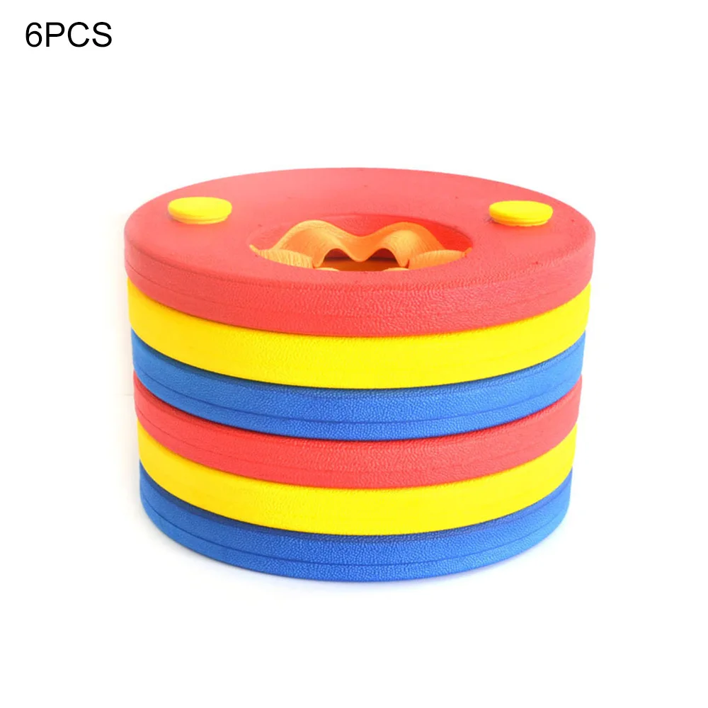 6pcs EVA Floating Sleeves Inflatable Arm Bands Swim Discs Suit Pool Float Board For Children Exercises Swimming Circles
6pcs EVA Floating Sleeves Inflatable Arm Bands Swim Discs Suit Pool Float Board For Children Exercises Swimming Circles