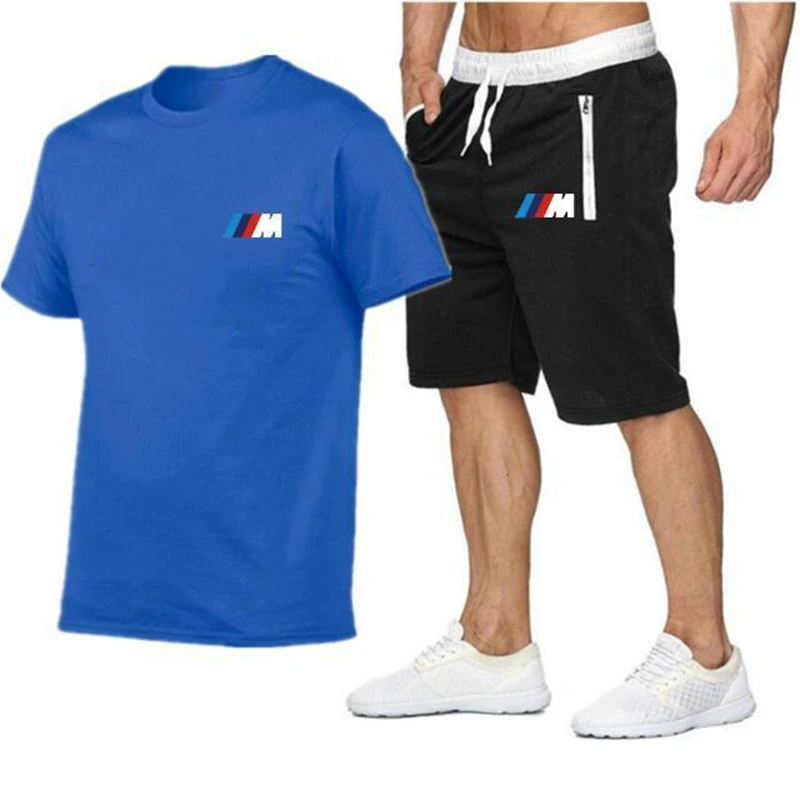 2021 summer new men's short sleeve suit sportswear leisure sports suit men's T-shirt shorts suit printed brand suit
2021 summer new men's short sleeve suit sportswear leisure sports suit men's T-shirt shorts suit printed brand suit