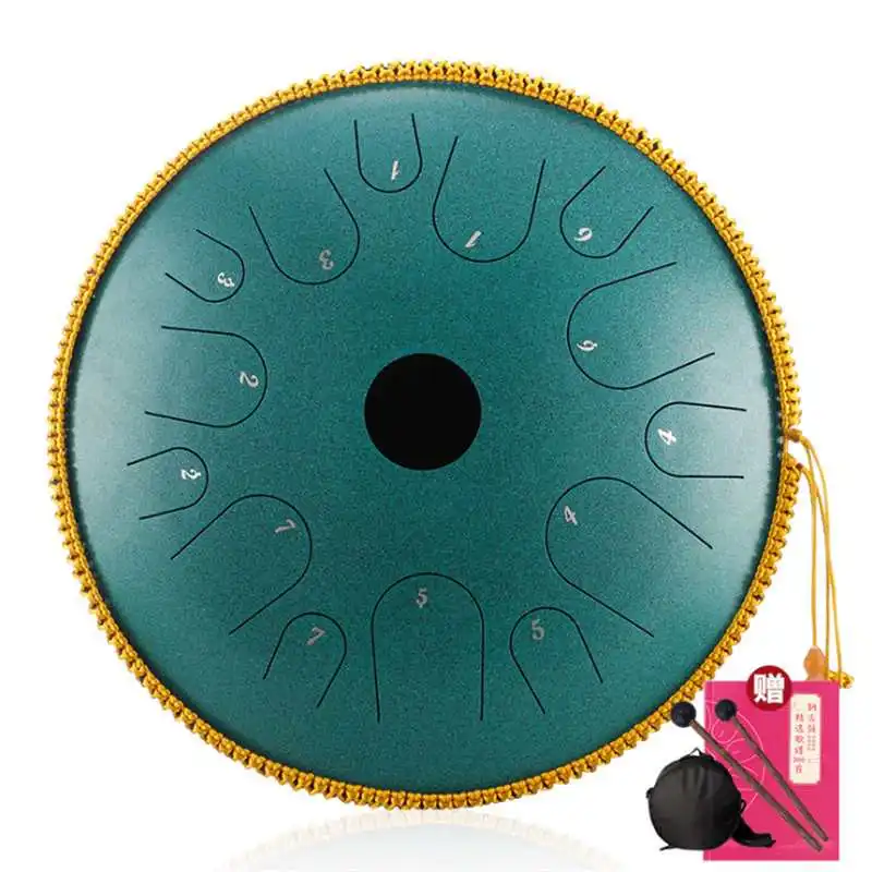 Hluru Full Pack 14 Inch 14 Tone C Key Ethereal Drum Steel Tongue Drum Percussion Handpan Instrument Musical Gift For Beginners
Hluru Full Pack 14 Inch 14 Tone C Key Ethereal Drum Steel Tongue Drum Percussion Handpan Instrument Musical Gift For Beginners
