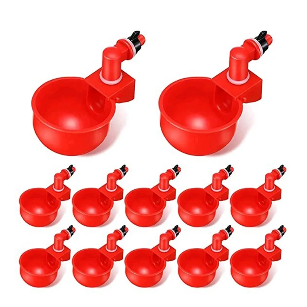 4Pcs Chicken Quail Hanging Water Cups Nipple Drinking Bowl Birds Water Bowl Drinker Cups For Backyard Automatic Poultry Drinker
4Pcs Chicken Quail Hanging Water Cups Nipple Drinking Bowl Birds Water Bowl Drinker Cups For Backyard Automatic Poultry Drinker