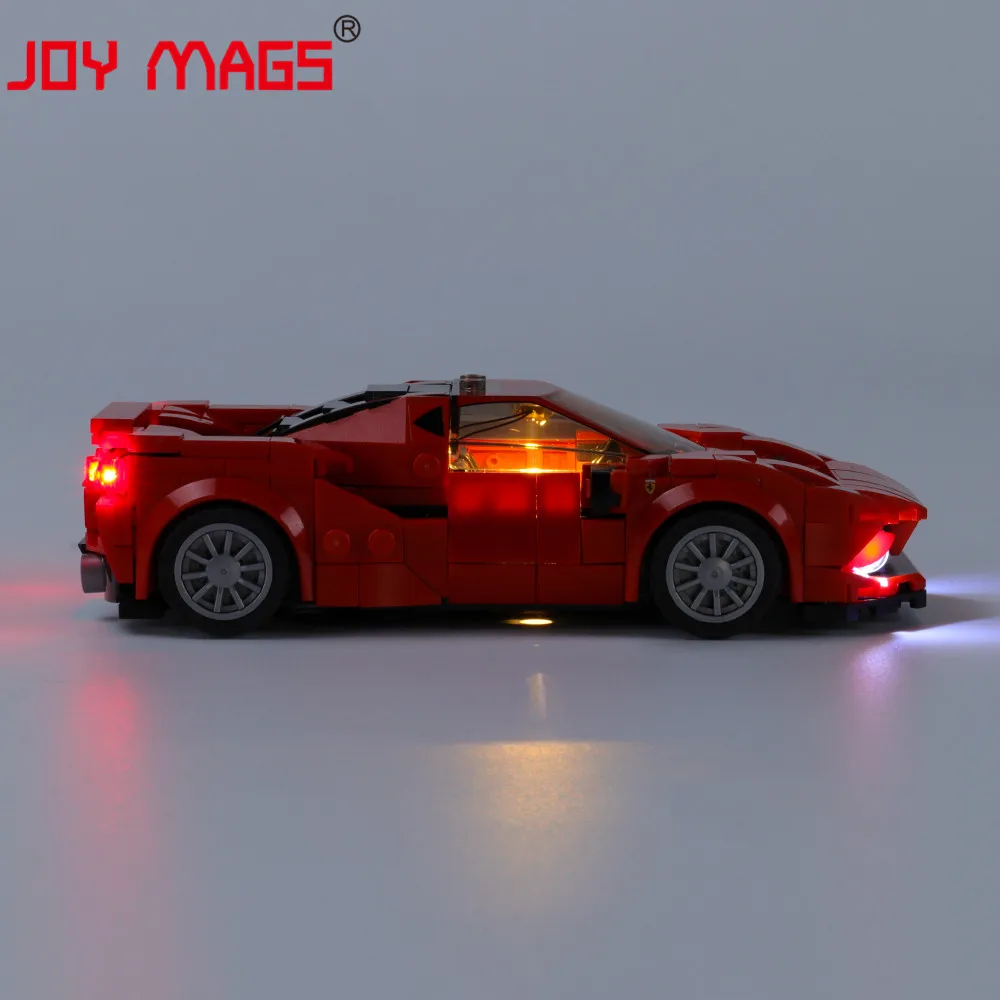 JOY MAGS Only Led Light Kit For 76895 F8 Tributo (NOT Include Model)