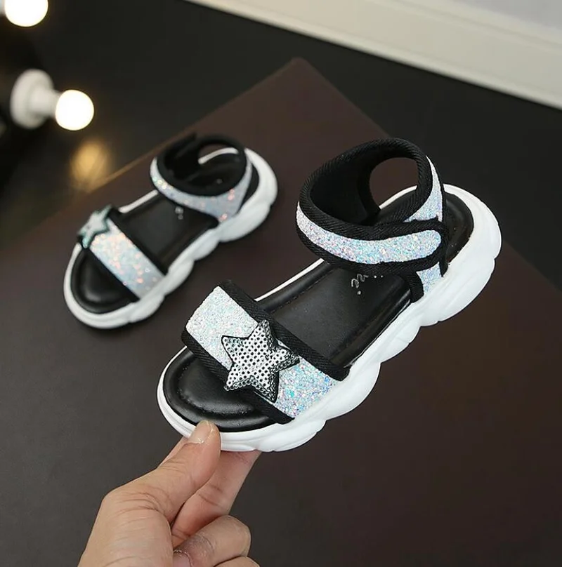 Kids Princess Sandal High Quality Boys Girls Quilt Summer Beach Sports Soft Leather Peep-toe Sandal Sneaker Flat Sandals
Kids Princess Sandal High Quality Boys Girls Quilt Summer Beach Sports Soft Leather Peep-toe Sandal Sneaker Flat Sandals