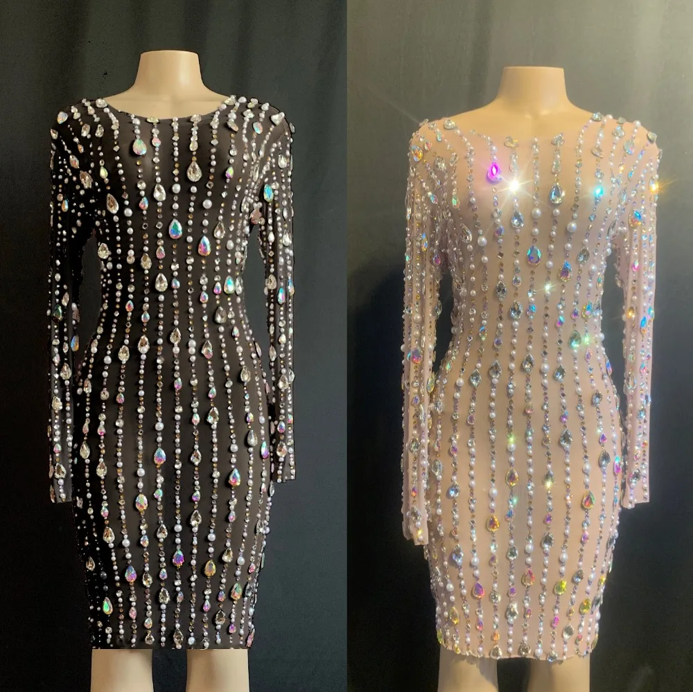 2019 new Women dress black beige round neck long sleeve celebrity party Bodycon bandage dress dropshipping
2019 new Women dress black beige round neck long sleeve celebrity party Bodycon bandage dress dropshipping