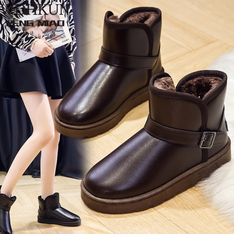 Новые зимние женские зимние ботинки, теплые короткие плюшевые мягкие женские ботильоны, женская повседневная обувь на платформе с мехом 
Новые зимние женские зимние ботинки, теплые короткие плюшевые мягкие женские ботильоны, женская повседневная обувь на платформе с мехом