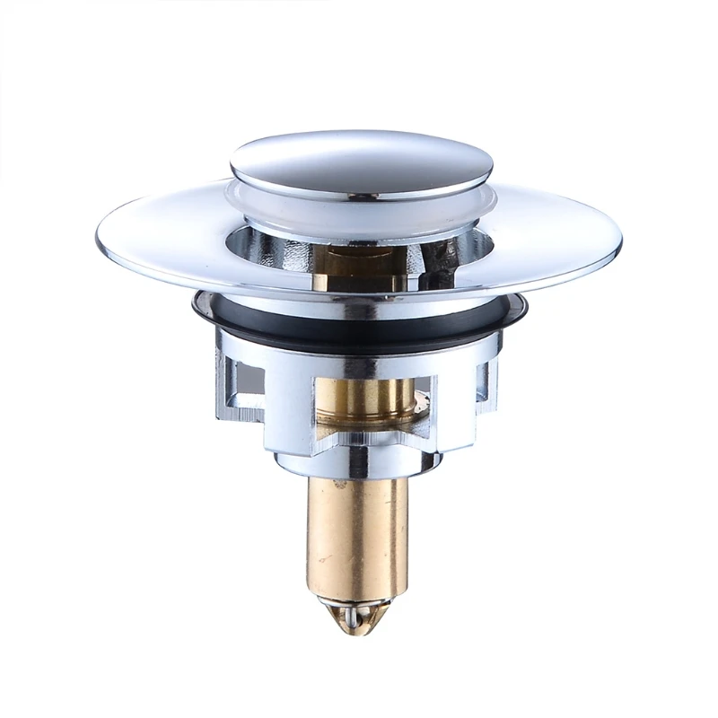 

Removable Vanity Vessel Sink Drain Plug Water Sealing Bathtub Plug Bounce Drain Anti-clog Brass Push-type Bounce Core