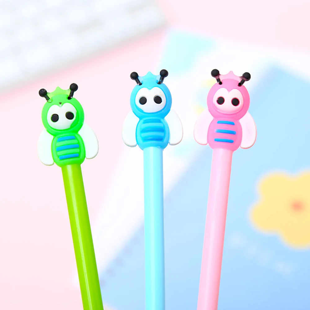 12/100Pcs Set Colored Korean Kawaii Bee Gel Pen Cute Stationery Store Kawai Office Accessory School Stationary Supply Thing Item
12/100Pcs Set Colored Korean Kawaii Bee Gel Pen Cute Stationery Store Kawai Office Accessory School Stationary Supply Thing Item