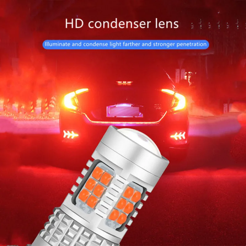 Car LED Rear Brake Light Bulb Reversing Lamp Daytime Signal Lights 11156 1157 7440 7443
Car LED Rear Brake Light Bulb Reversing Lamp Daytime Signal Lights 11156 1157 7440 7443