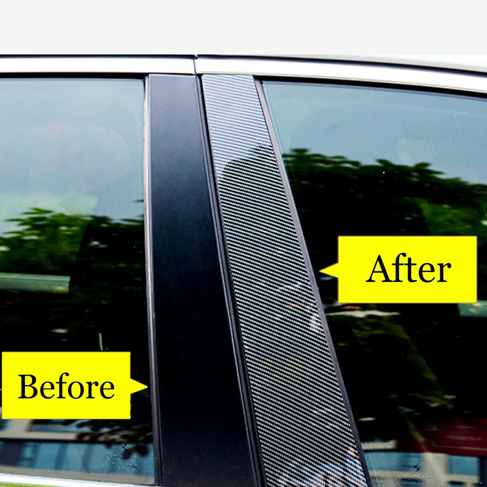 For Nissan Murano 2015-2020 Car Door Window Middle Column Trim Decoration Protection Strip Carbon PC Stickers Accessories
For Nissan Murano 2015-2020 Car Door Window Middle Column Trim Decoration Protection Strip Carbon PC Stickers Accessories