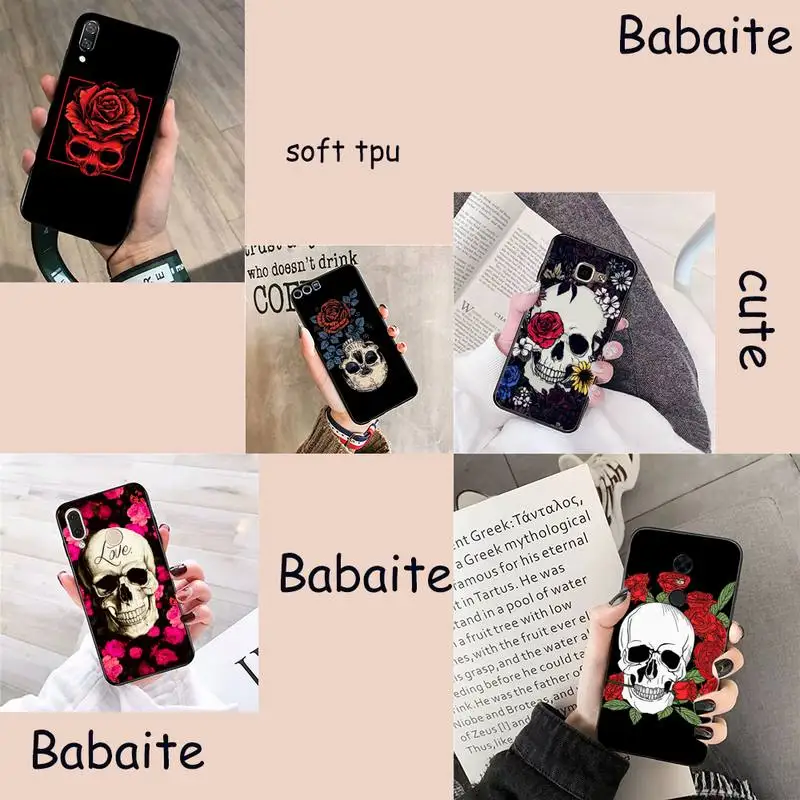 Babaite Black skull flower Phone Case for samsungaNote10lite A81 01 11 31 huaweihonor8A 9X redmi9 note9 8A oppoReno2 3pro ace
Babaite Black skull flower Phone Case for samsungaNote10lite A81 01 11 31 huaweihonor8A 9X redmi9 note9 8A oppoReno2 3pro ace
