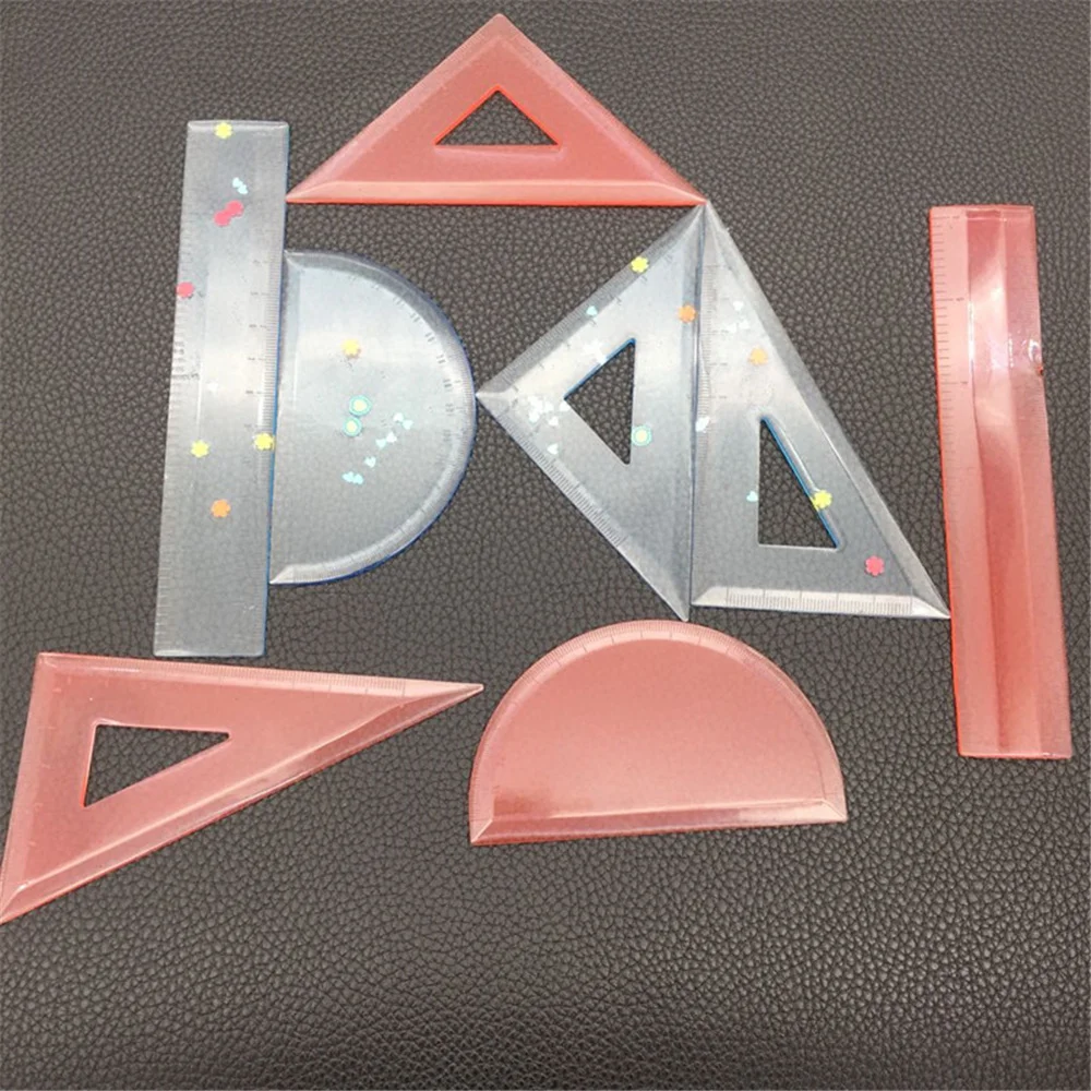 Uv Expoxy Resin Silicone Mold Transparent Protractor Triangle Ruler Right Angle Ruler Diy Craft Jewelry Making Tools Molds
Uv Expoxy Resin Silicone Mold Transparent Protractor Triangle Ruler Right Angle Ruler Diy Craft Jewelry Making Tools Molds