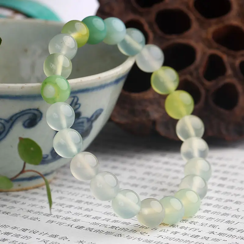 Authentic Real Jade Natural Agate Bracelet Exquisite Fashion Chalcedony Bangle Elegant Ice Jewelry Accessories Lucky Gift
Authentic Real Jade Natural Agate Bracelet Exquisite Fashion Chalcedony Bangle Elegant Ice Jewelry Accessories Lucky Gift