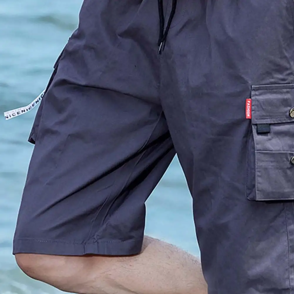 Cargo Pants Solid Color Loose Men Side Pocket Drawstring Shorts for Dating Casual Outdoor Military Pocket Cargo Pants Shorts
Cargo Pants Solid Color Loose Men Side Pocket Drawstring Shorts for Dating Casual Outdoor Military Pocket Cargo Pants Shorts