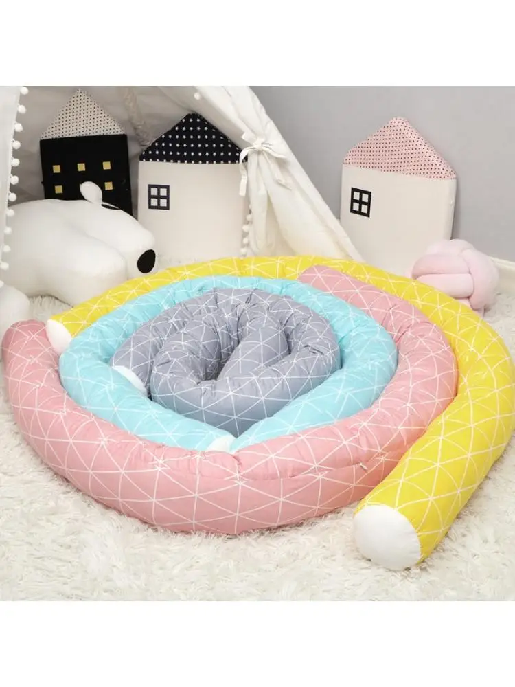 Long Pillow Children Bed Fence Baby Cot Anticollision Bedside Soft Crib Bumper L4MC
Long Pillow Children Bed Fence Baby Cot Anticollision Bedside Soft Crib Bumper L4MC